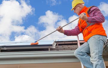 Walsal End soft wash roof cleaning